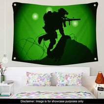 US Soldier Used Night Vision Goggles Wall Art 40094591