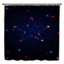 USA Constellation Bath Decor 32700857