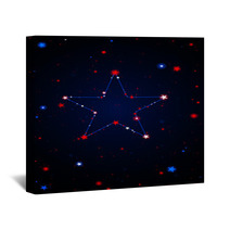 USA Constellation Wall Art 32700857