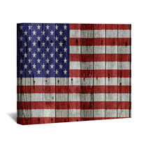 Usa Flag Wall Art 66651920