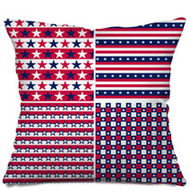 Usa Seamless Pattern Pillows 50351307