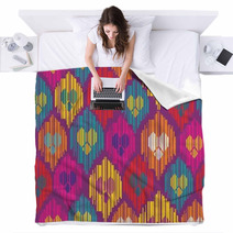 Uzbekistan Pattern Blankets 68559125