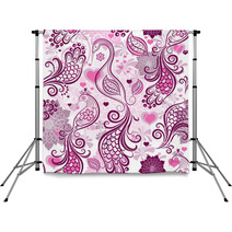 Valentine Repeating Pink Pattern Backdrops 50779345