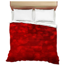 Valentine's Day Background With Hearts. Bedding 65888991