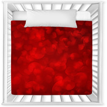 Valentine's Day Background With Hearts. Nursery Decor 65888991