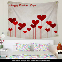Valentines Background Wall Art 60198960