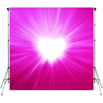 Valentines Hearts Abstract Pink Background Backdrops 59978194