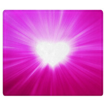 Valentines Hearts Abstract Pink Background Rugs 59978194