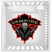 Vampire Emblem On A Dark Background Nursery Decor 168577680
