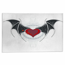 Vampire Heart Rugs 108764213