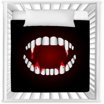 Vampire Teeth Nursery Decor 56123482