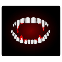 Vampire Teeth Rugs 56123482