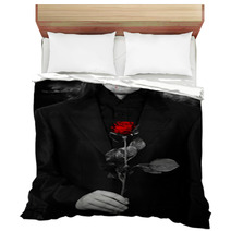 Vampire With A Rose Bedding 44070402