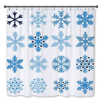 Various Snowflakes Bath Decor 69868142