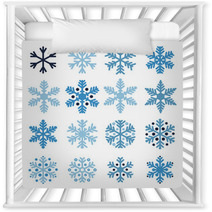 Various Snowflakes Nursery Decor 69868142