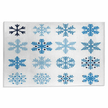 Various Snowflakes Rugs 69868142