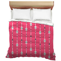 Vector Arrow Clip Art Set On Pink Background Bedding 70416850