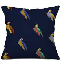 Vector Background With Birds Pillows 62271292
