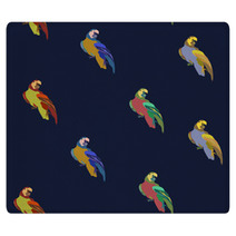 Vector Background With Birds Rugs 62271292