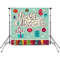 Vector Christmas Card Backdrops 57768415
