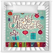 Vector Christmas Card Nursery Decor 57768415