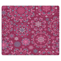 Vector Christmas Pattern Rugs 69035966