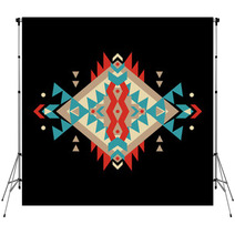 Vector Colorful Decorative Ethnic Pattern Backdrops 61648627