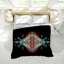 Vector Colorful Decorative Ethnic Pattern Bedding 61648627