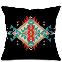 Vector Colorful Decorative Ethnic Pattern Pillows 61648627