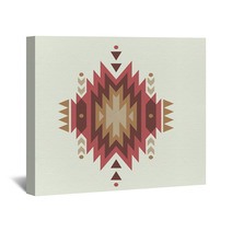 Vector Colorful Decorative Ethnic Pattern Wall Art 58977999