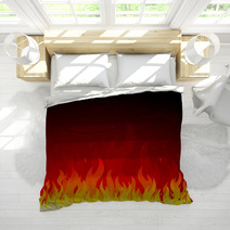 Vector Fire Background Bedding 23263014