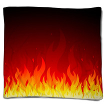 Vector Fire Background Blankets 23263014