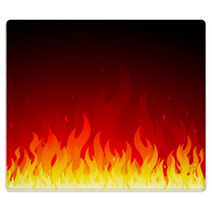 Vector Fire Background Rugs 23263014