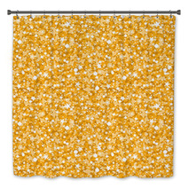 Vector Golden Shiny Glitter Texture Seamless Pattern Background Bath Decor 70593372