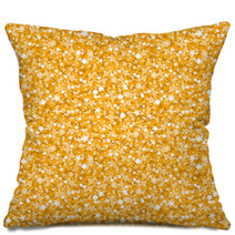 Vector Golden Shiny Glitter Texture Seamless Pattern Background Pillows 70593372
