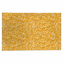 Vector Golden Shiny Glitter Texture Seamless Pattern Background Rugs 70593372