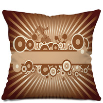 Vector Grunge Design Pillows 3331938