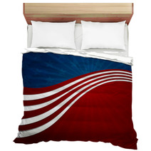 Vector Illustration Of An Independence Day Design Bedding 52580107