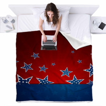Vector Illustration Of An Independence Day Design Blankets 52579630