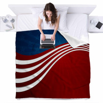 Vector Illustration Of An Independence Day Design Blankets 52580107