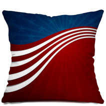 Vector Illustration Of An Independence Day Design Pillows 52580107