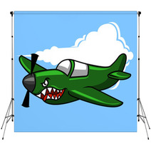 Vector Illustration Of Military Aircraft Especially For Attack Backdrops 84082367
