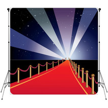 Vector Illustration Of Red Carpet Backdrops 14770042