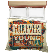 Vector Illustration With The Slogan For T Shirts Bedding 124726869