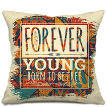 Vector Illustration With The Slogan For T Shirts Pillows 124726869
