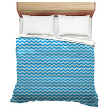 Vector Pattern With Waves Bedding 108784273