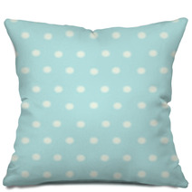 Vector Polka Dots Seamless Pattern, Blurred Effect. Pillows 61122035