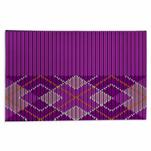 Vector Seamless Argyle Sweater Background, Detailed Rugs 64480642