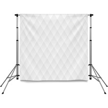 Vector Seamless Background, White Geometric Texture. Backdrops 64977623