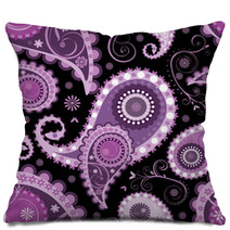 Vector. Seamless Paisley Background Pillows 10728885